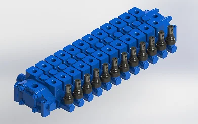 12 Spool Directional Control Valve, HCD