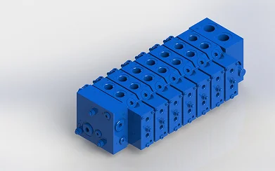 7 Spool Load-Sensing Hydraulic Manifold, QFZMG15H