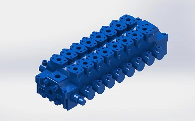 8 Spool Directional Control Valve, GCJX-G32B