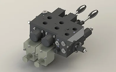 Threaded Connection Load-Sensing Hydraulic Manifold, LT-PSL-3